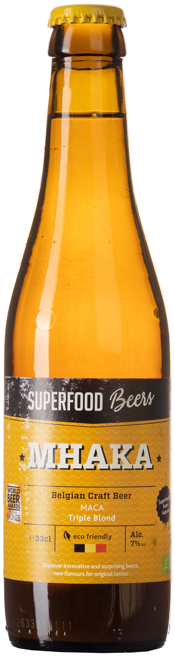 Superfood Beers Mhaka Triple Blond 7% vol. 0,33L EINWEG 