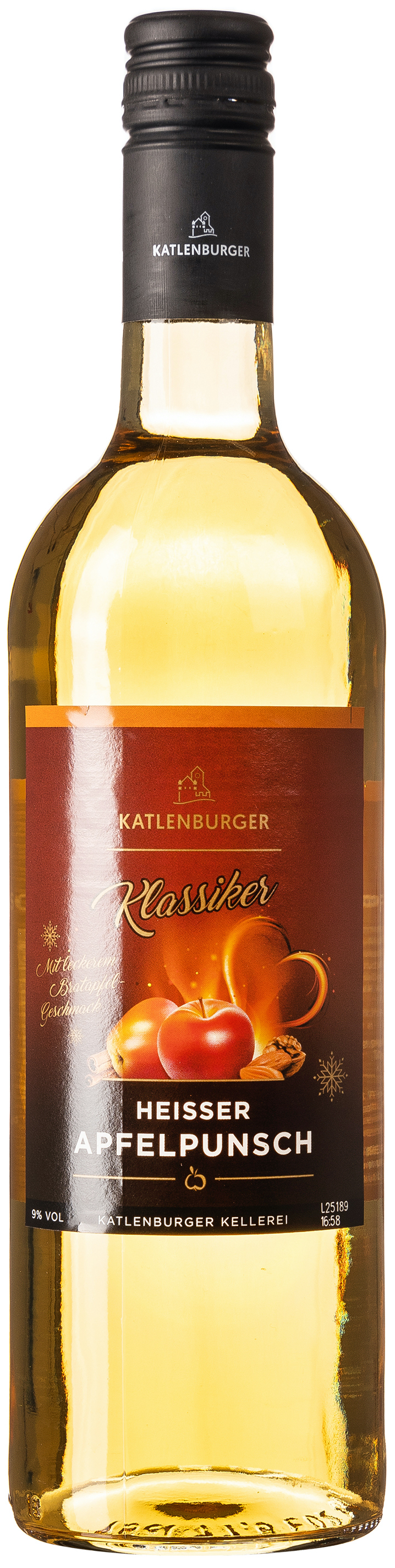 Katlenburger Heisser Apfelpunsch 9% vol. 0,75L