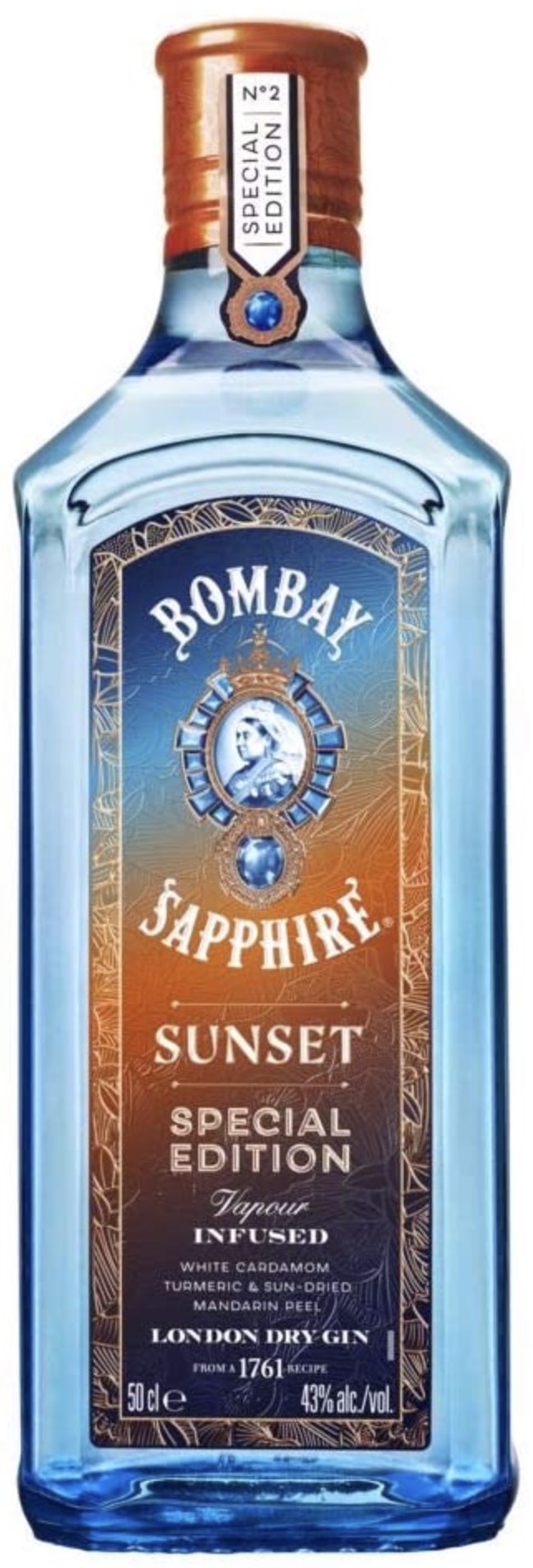 Bombay Sapphire Sunset Special Edition Gin 43% vol. 0,5L