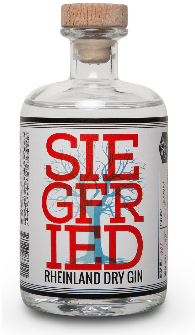 Siegfried Rheinland Dry Gin 41% vol. 0,5L
