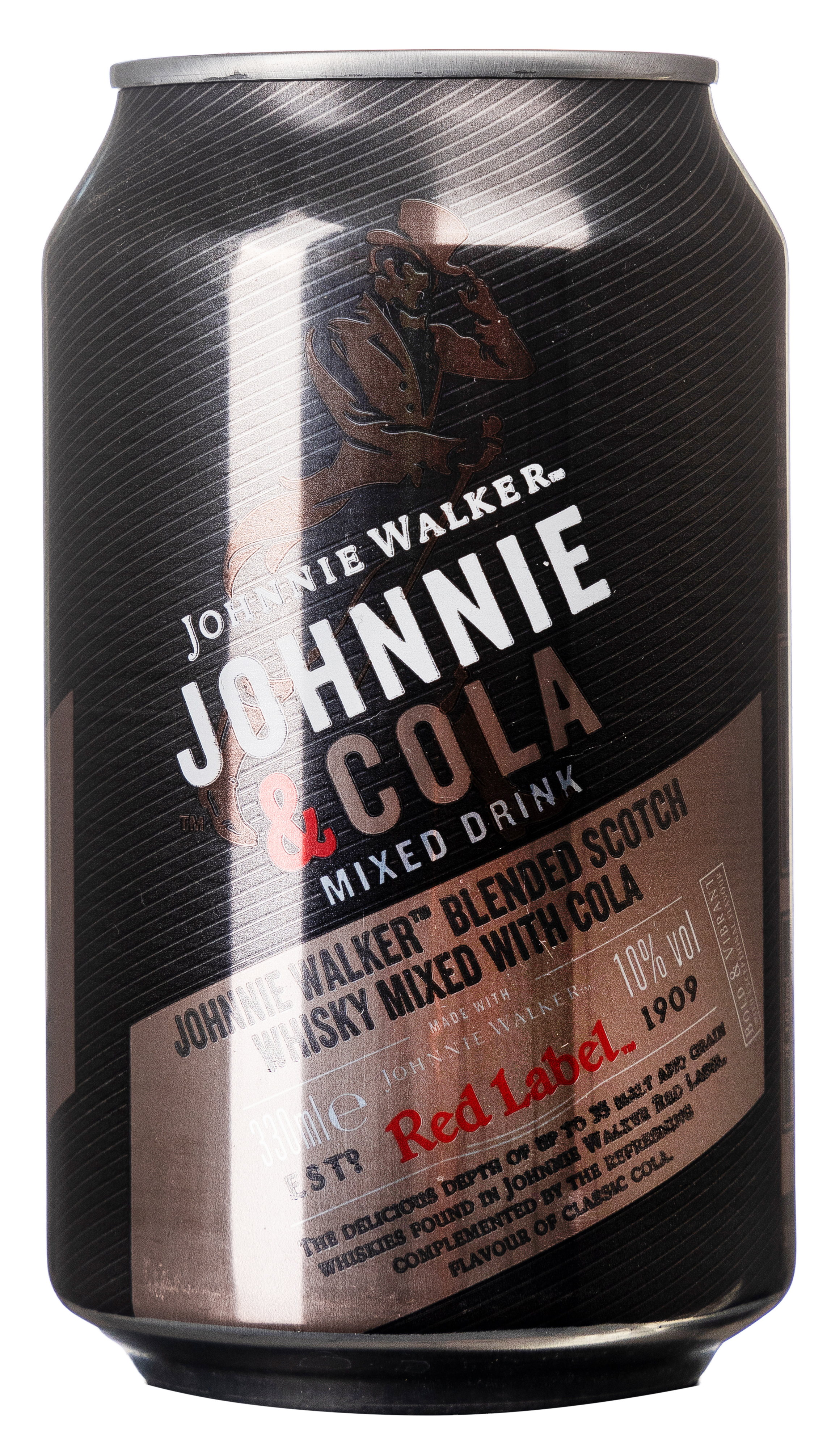 Johnnie Walker Cola 10% vol. 0,33L EINWEG 