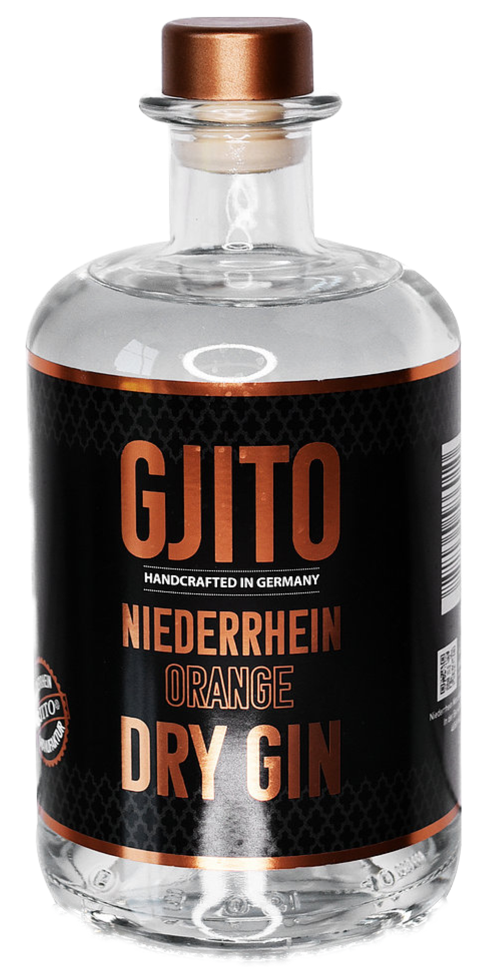 Gjito Orange Niederrhein Dry Gin 44% vol. 0,5L
