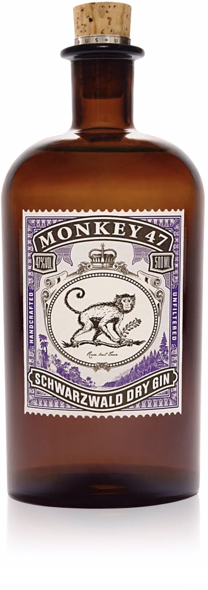 Monkey 47 Schwarzwald Dry Gin 47 % vol 0,5L