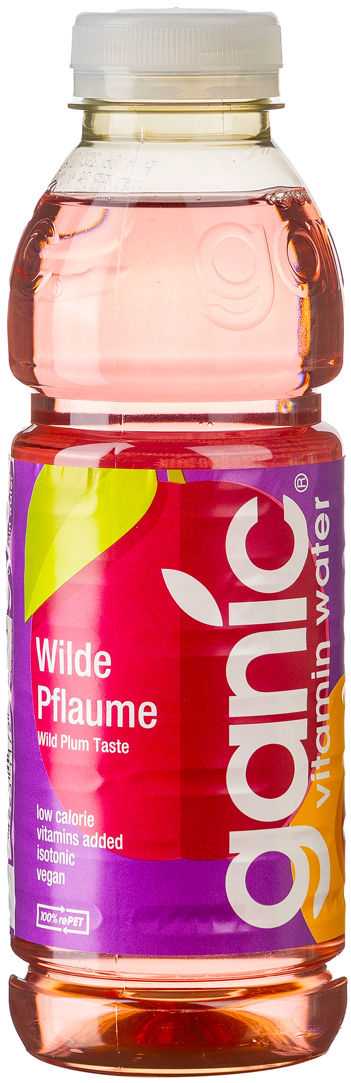 Ganic Vitamin Water Wilde Pflaume 0,5L EINWEG