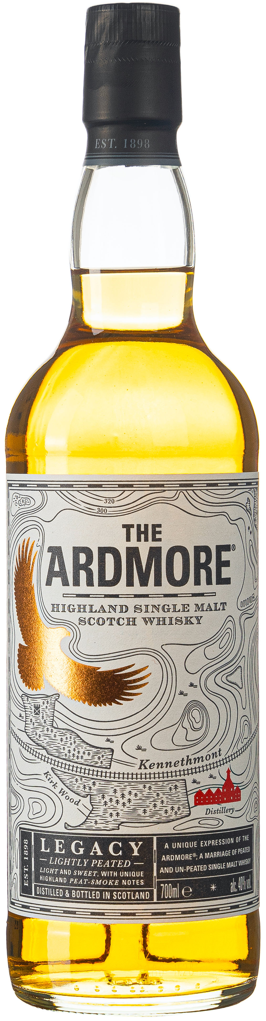 Ardmore Legacy Single Malt Scotch Whisky 40% 0,7L