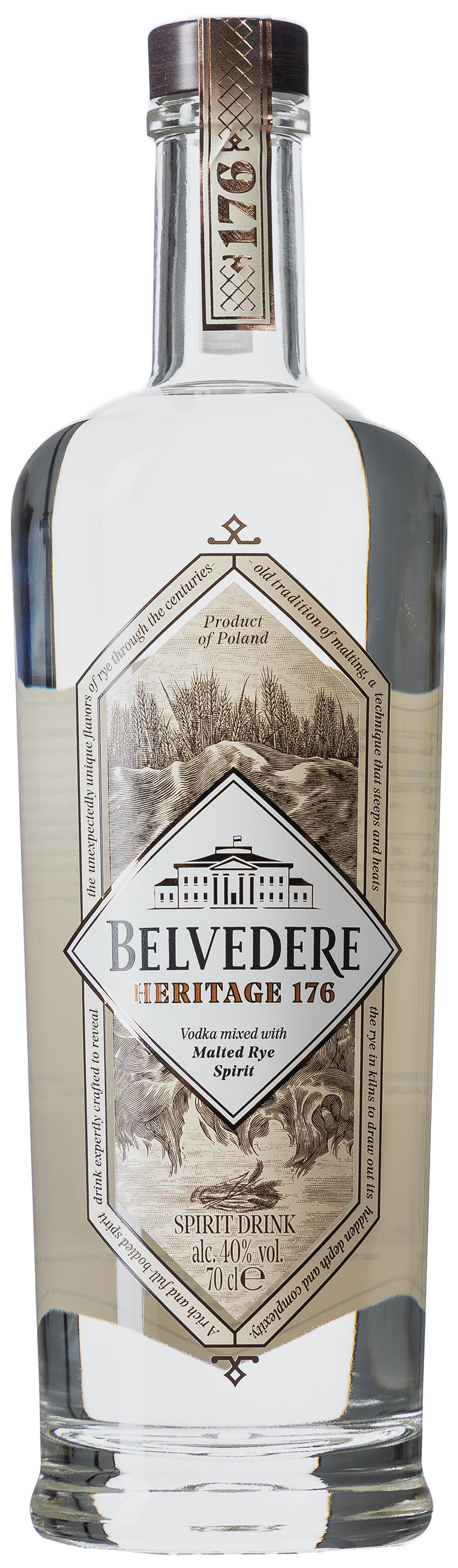 Belvedere Heritage 176 Vodka 40% vol. 0,7L