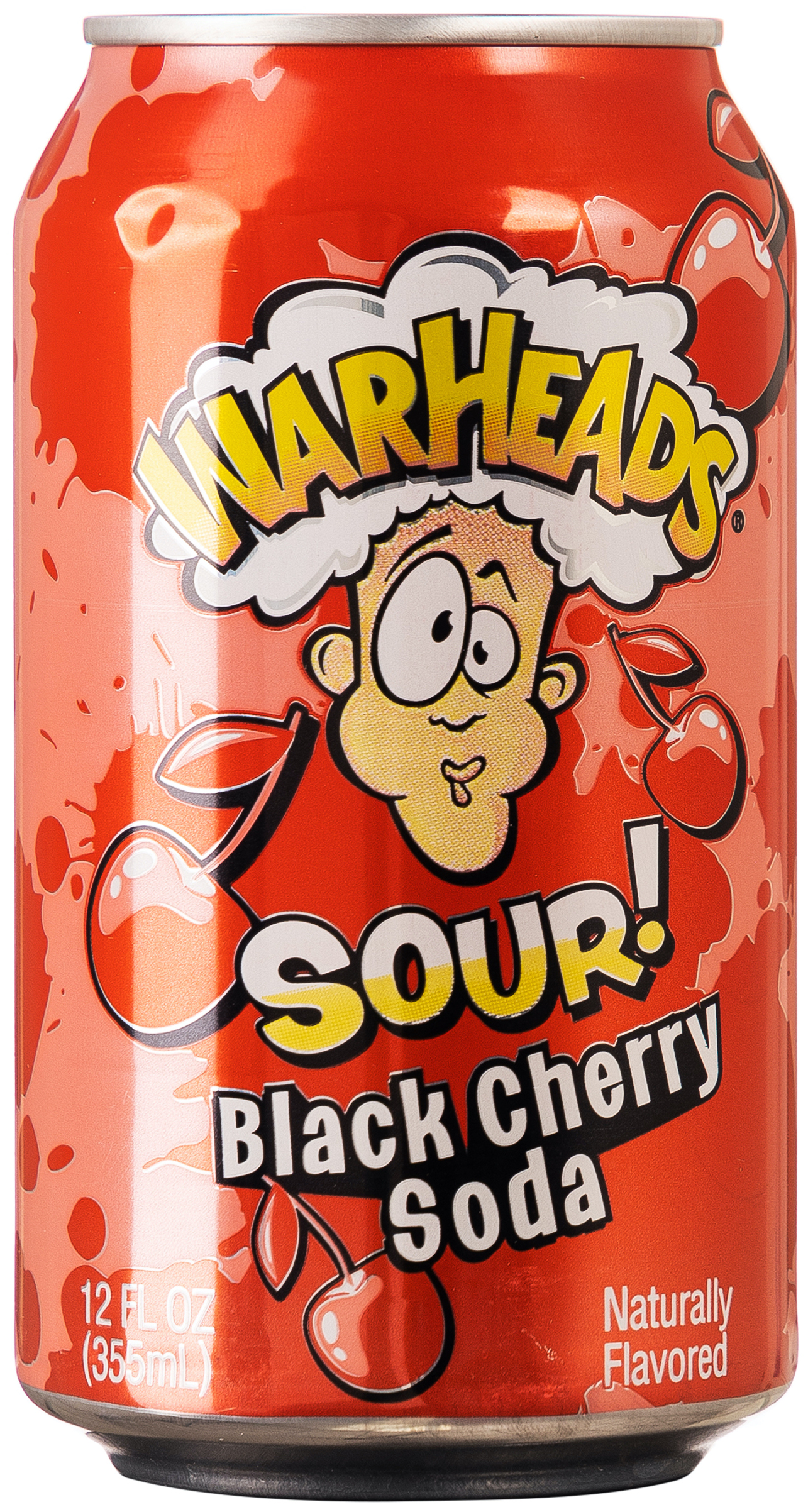 Warheads Sour Black Cherry Soda 0,355L EINWEG