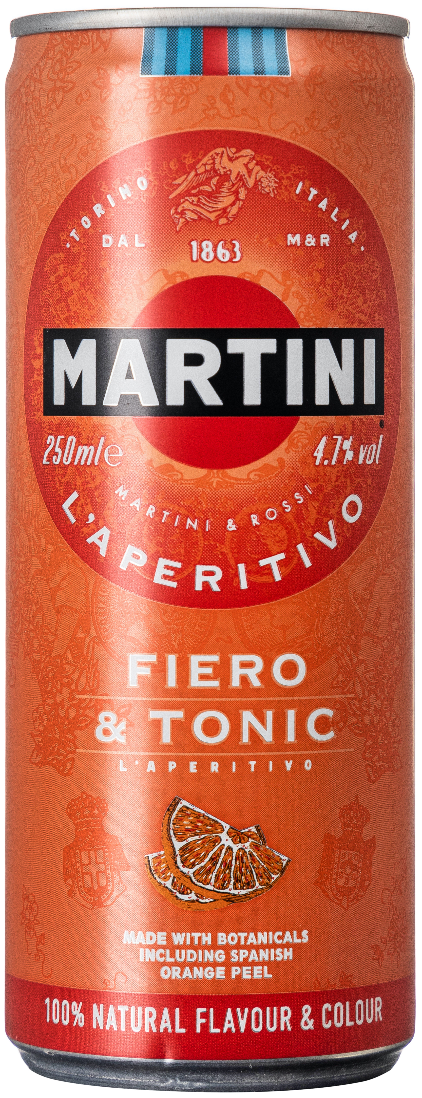 Martini Fiero & Tonic 4,7% vol. 0,25L EINWEG
