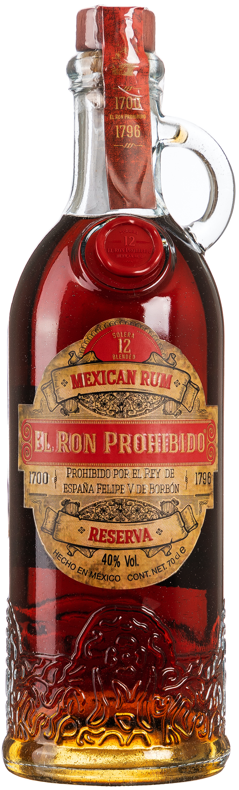 El Ron Prohibido Rum 12 Jahre 40% vol. 0,7L