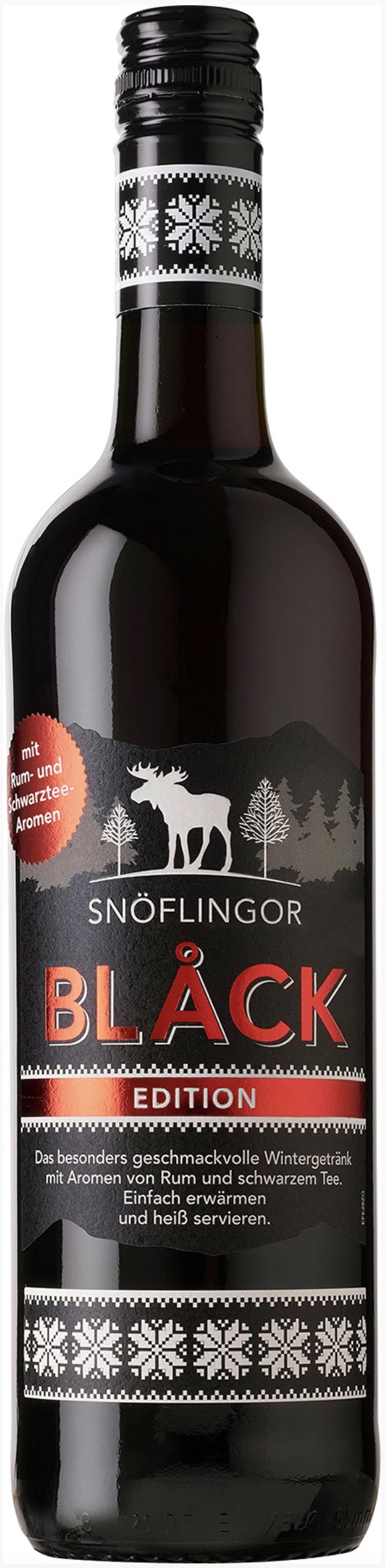 Snöflingor Glögg Black Edition 12% vol 0,75L