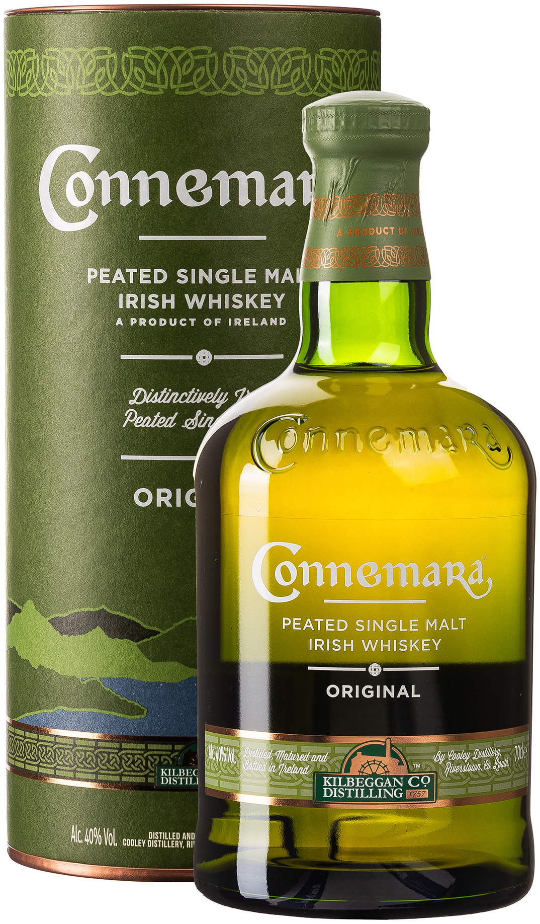 Connemara Peated Single Malt Irish Whisky 40% vol. 0,7L
