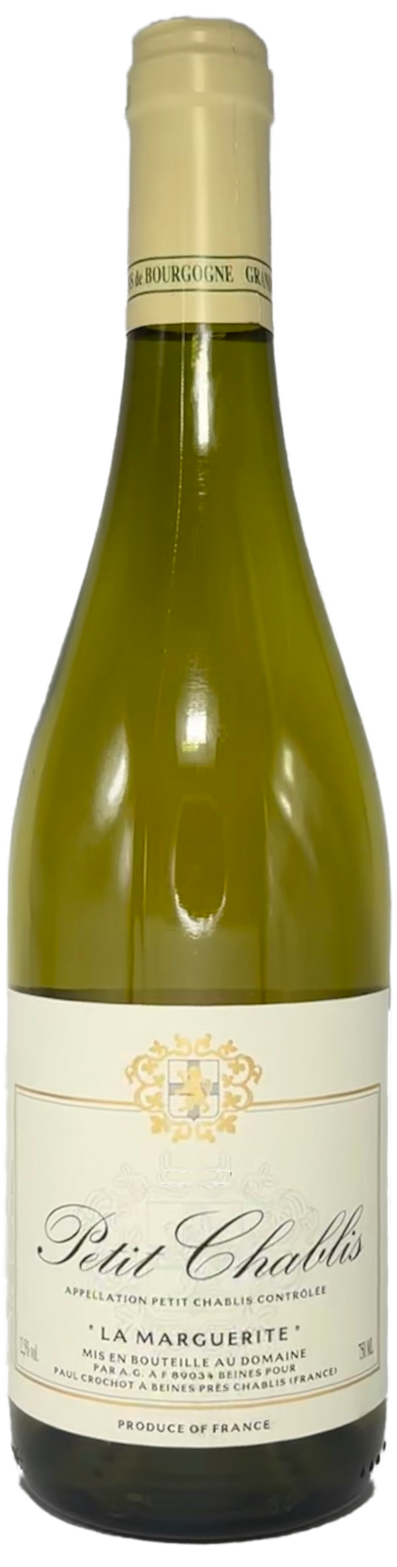Paul Crochot Petit Chablis la Marguerite Chardonnay 12,5% vol. 0,75L