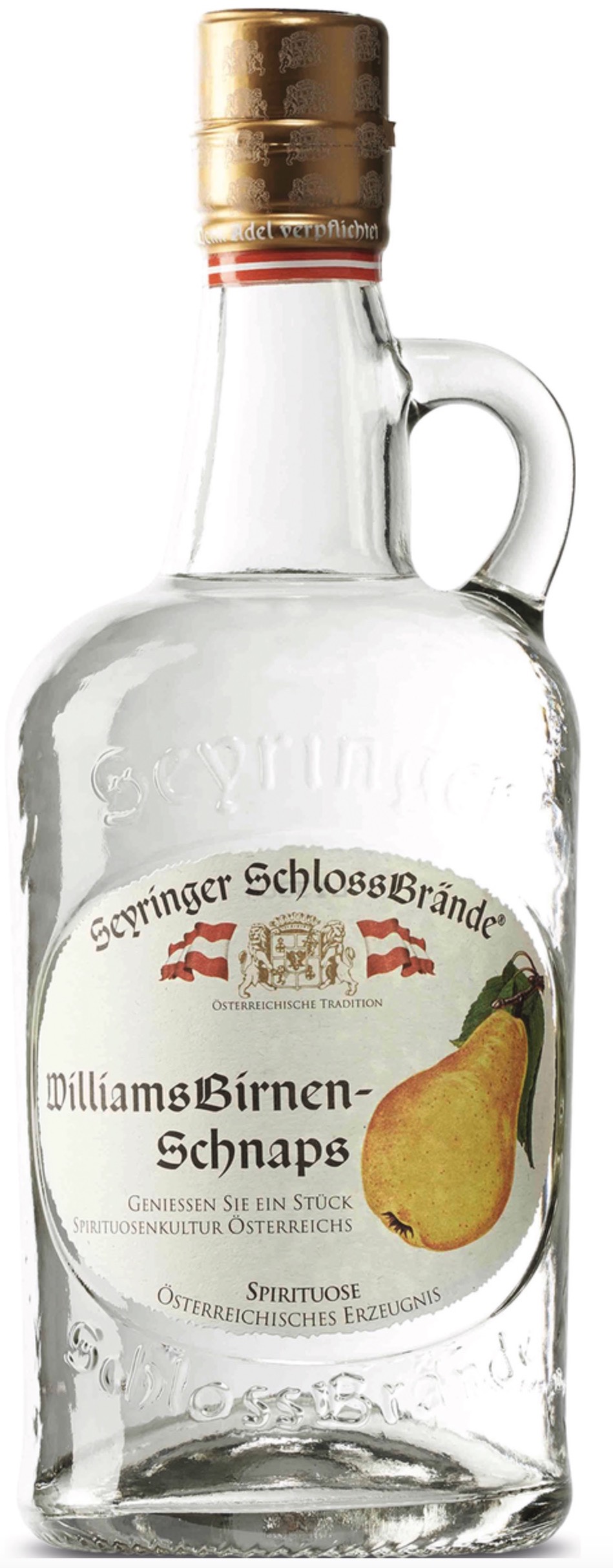 Seyringer Williams Schnaps 35% vol. 0,5L