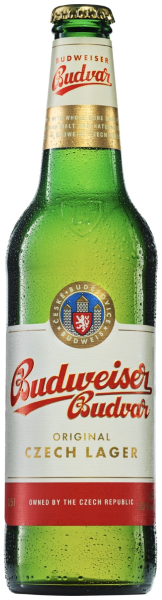 Budweiser Budvar Premium Lager 0,5L MEHRWEG