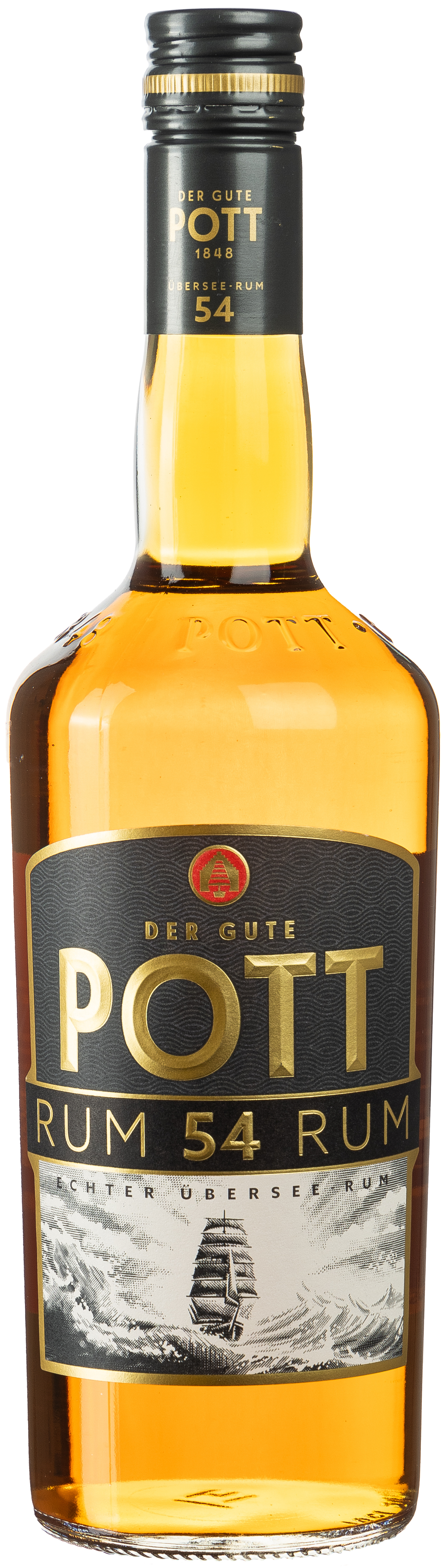 Pott Rum 54% vol. 0,7 L