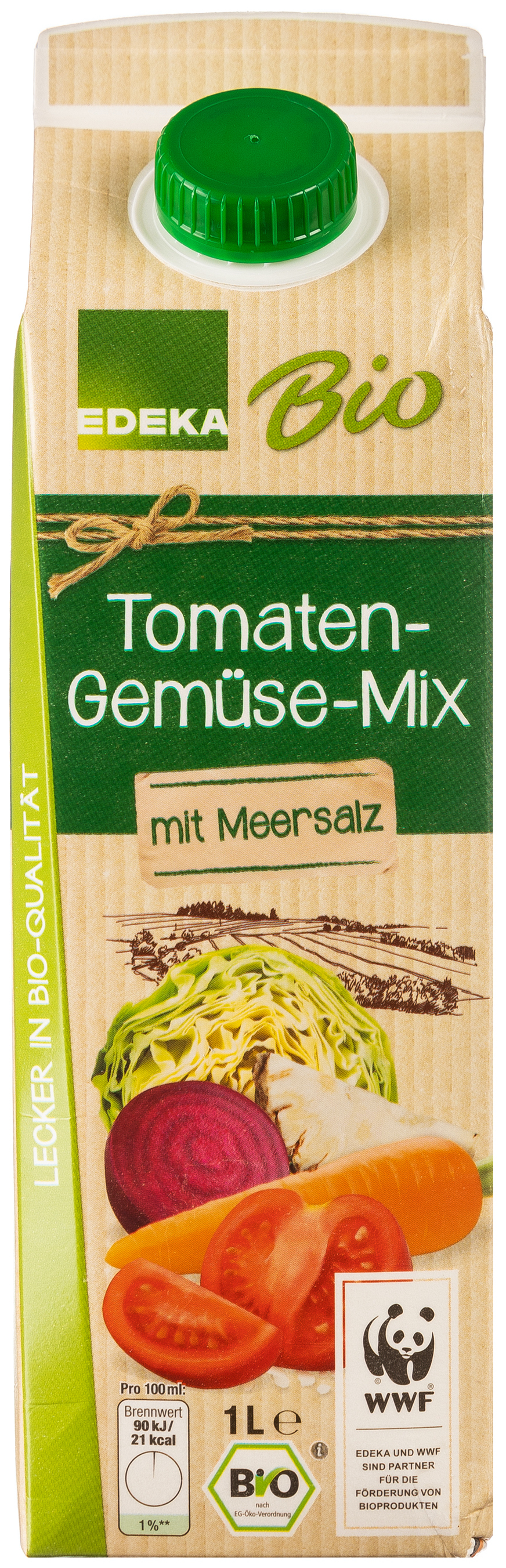 Bio Edeka Tomaten Gemüse Mix Saft 1,0L