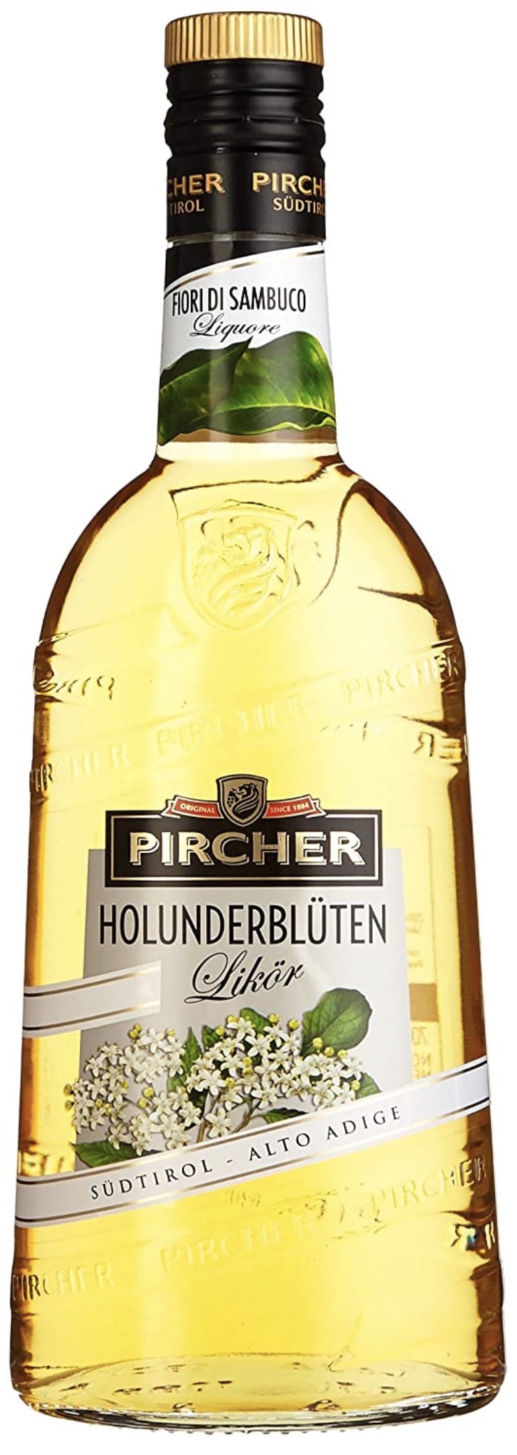 Pircher Holunderblüten Likör 21% vol. 0,7L