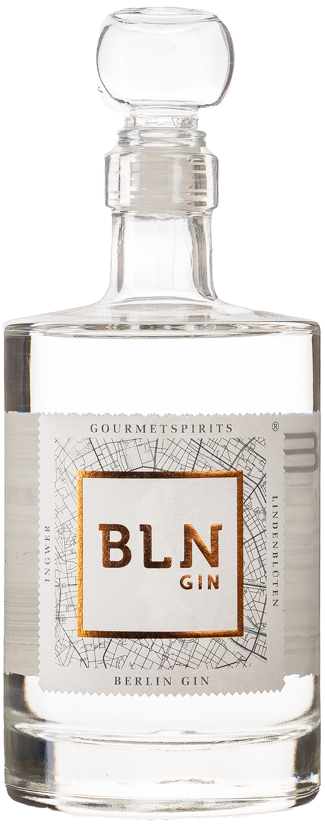 BLN Berlin Lindenblüten Ingwer Gin 45% vol. 0,5L