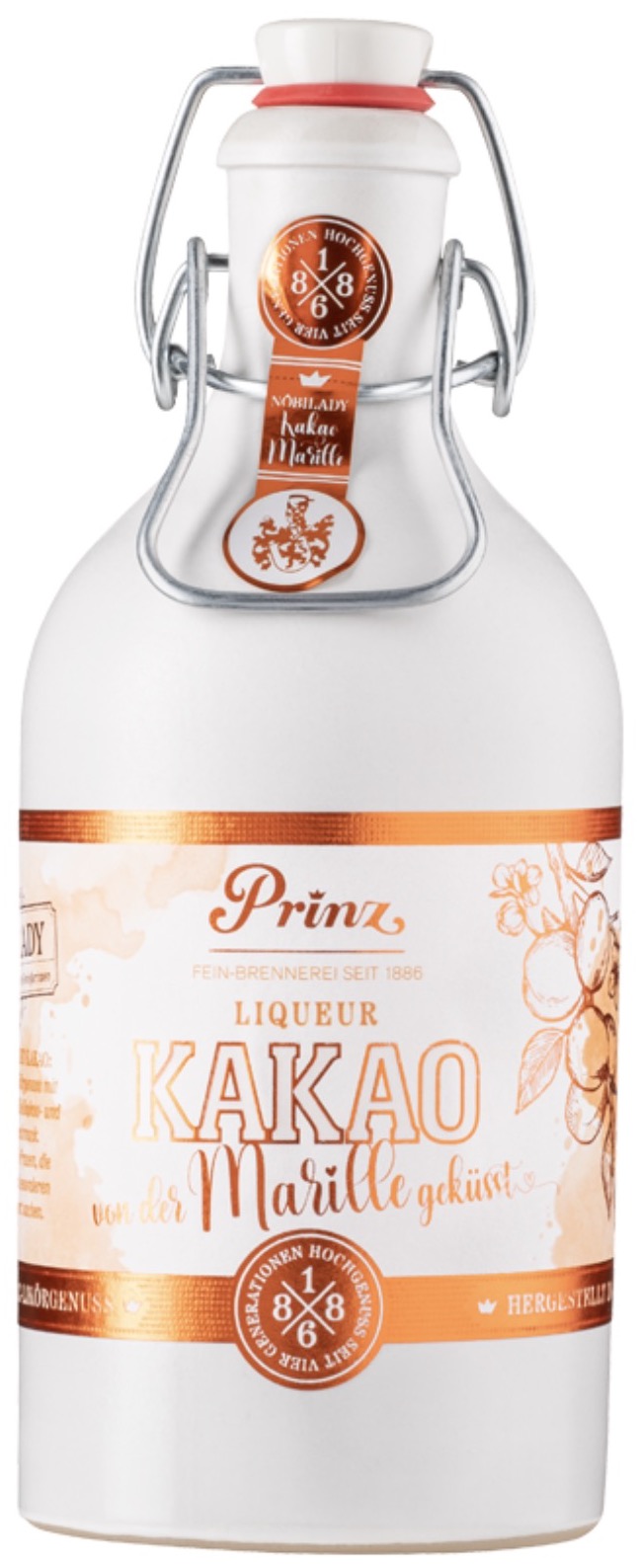 Prinz Kakao Marillen Likör 17,7% vol. 0,5L