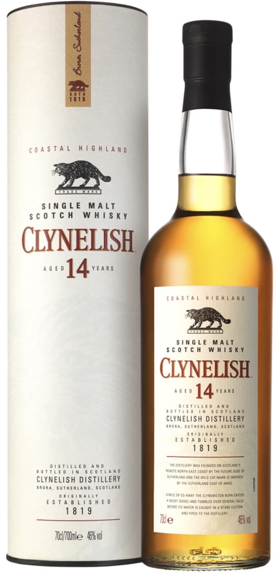 Clynelish 14 Jahre Single Malt Scotch Whisky 46% vol. 0,7L