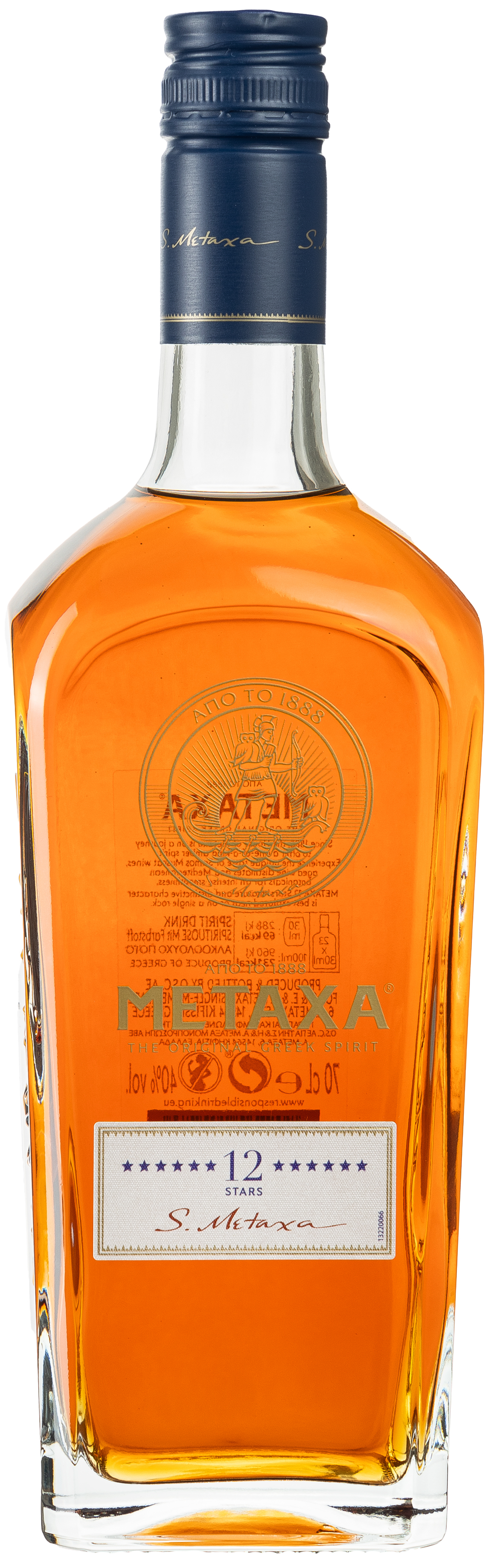Metaxa Brandy 12 Jahre 40% vol. 0,7L