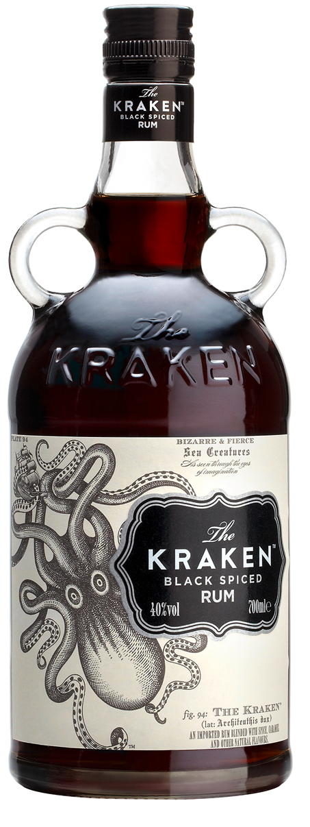 The Kraken Black Spiced Rum 40%vol. 0,7L
