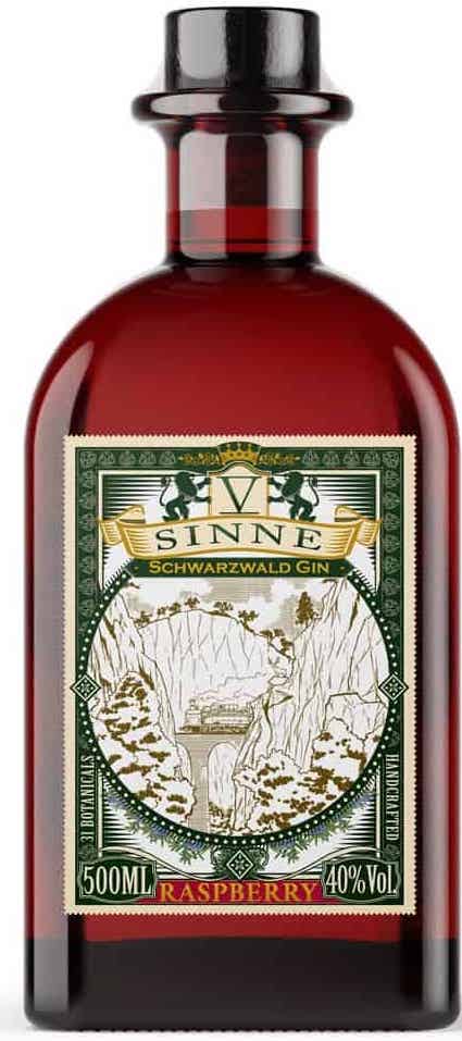 V-SINNE Raspberry Schwarzwald Gin 40% vol. 0,5L