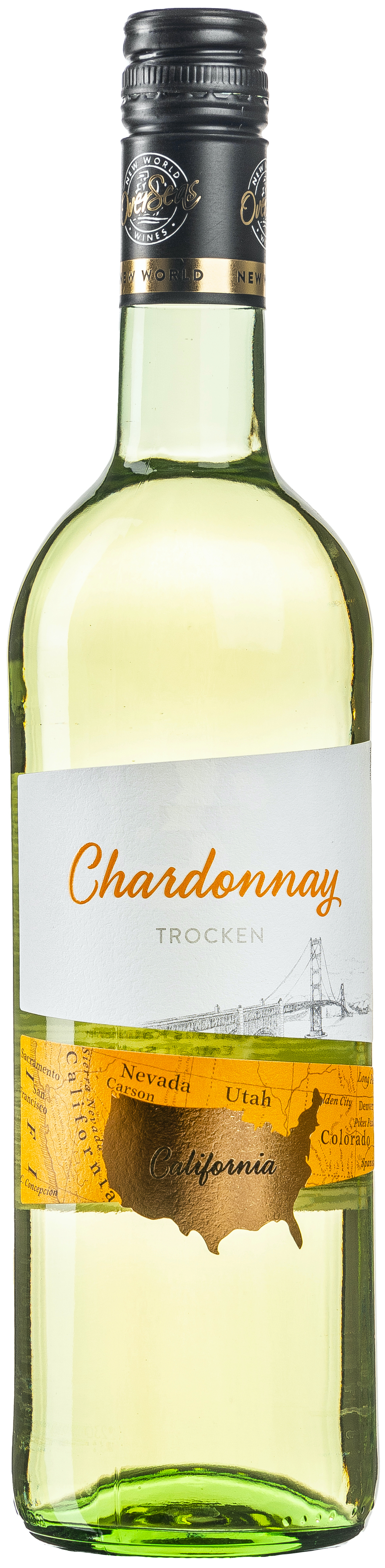 OverSeas Chardonnay Trocken 12,5 % vol. 0,75L 