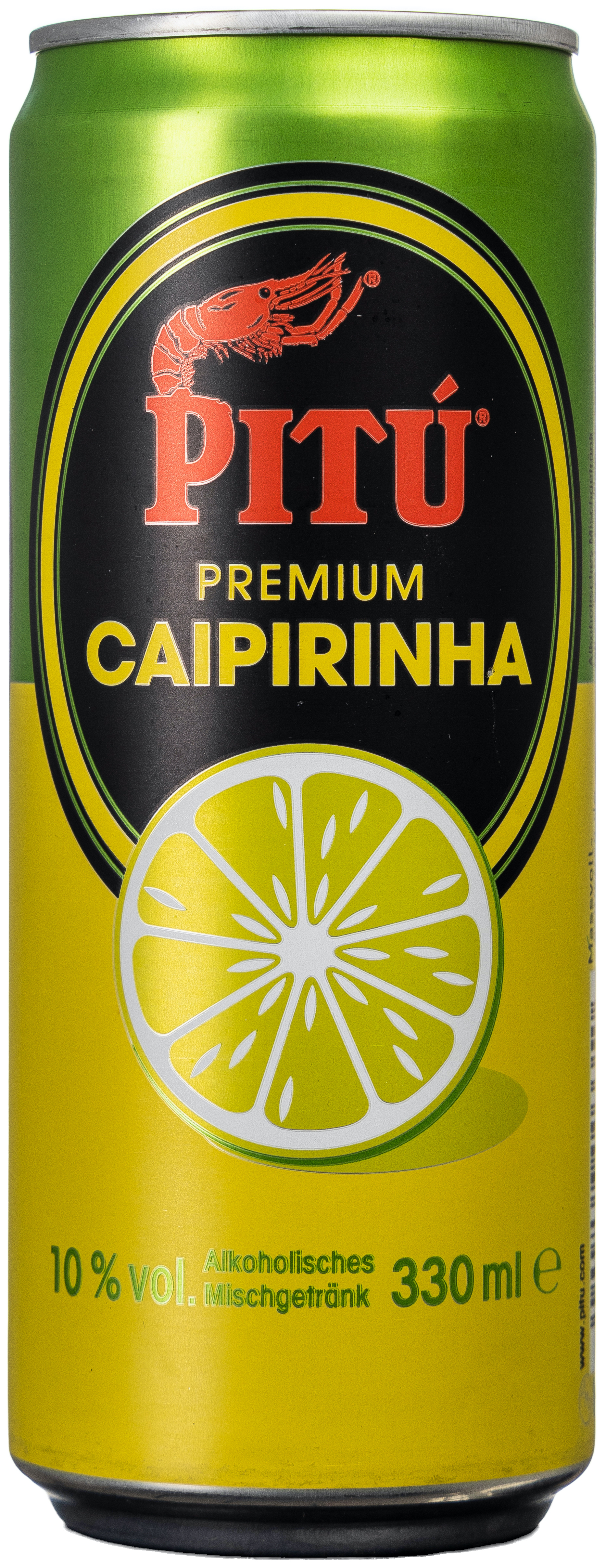Pitu Caipirinha 10% vol. 0,33L EINWEG 