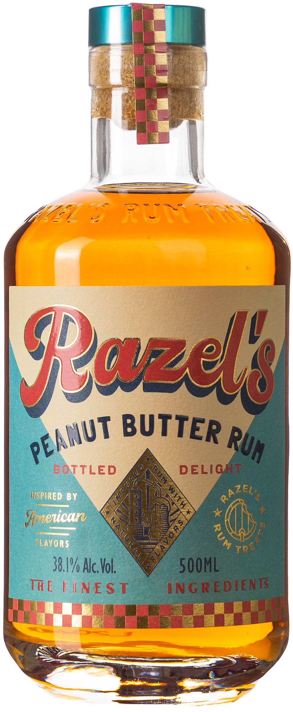 Razels Peanut Butter Rum 38,1% vol. 0,5L 
