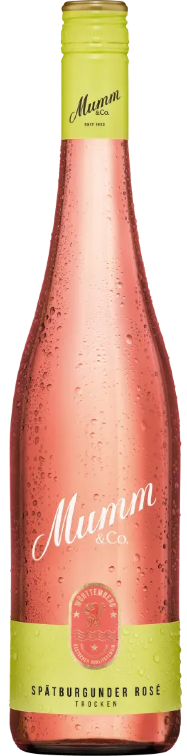 Mumm & Co. Spätburgunder Rosé Trocken 11,5% vol. 0,75L