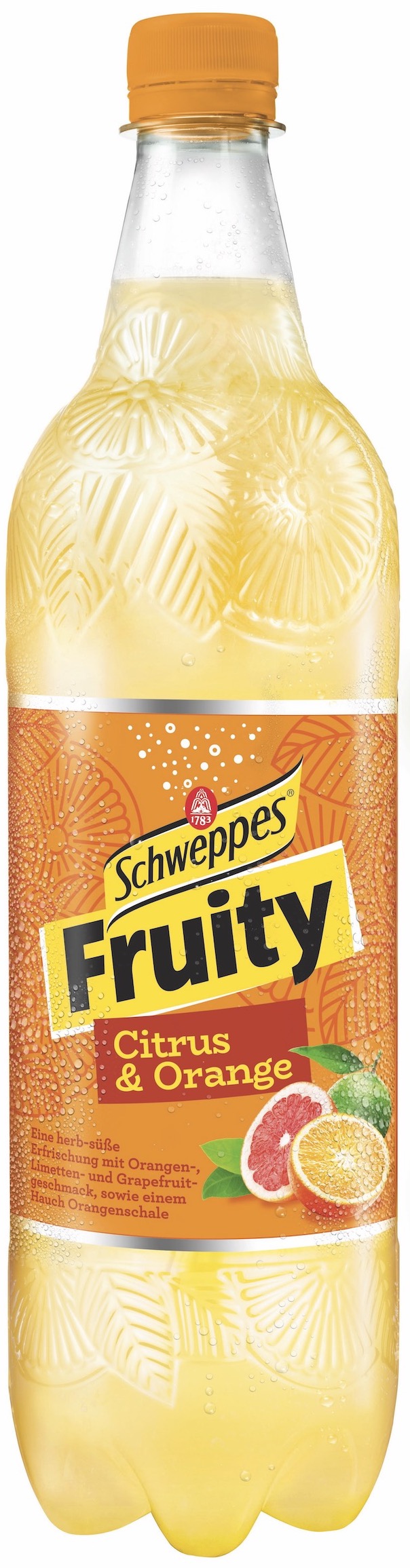 Schweppes Fruity Citrus & Orange 1,0L EINWEG