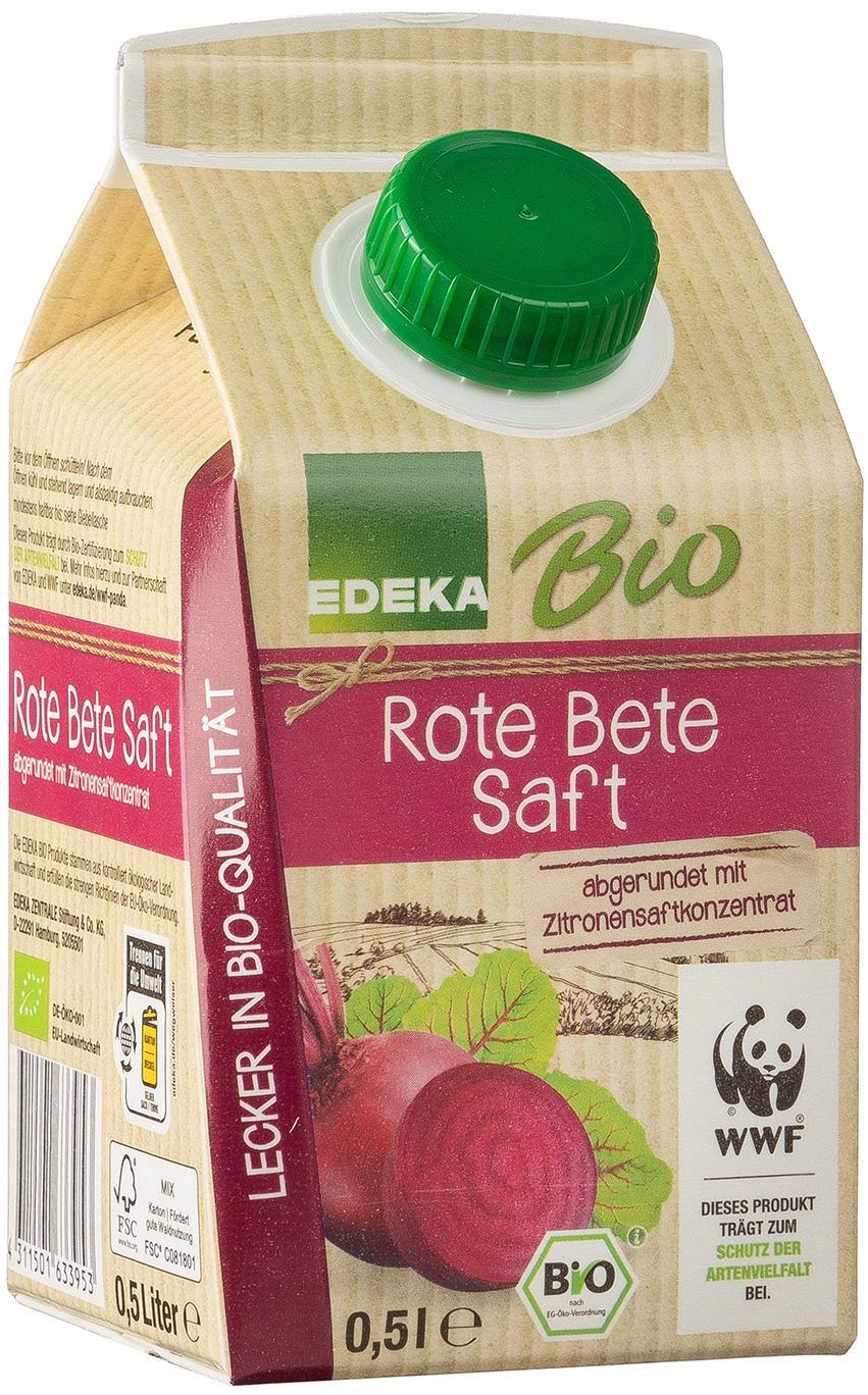 Bio Edeka Rote Bete Saft 0,5L