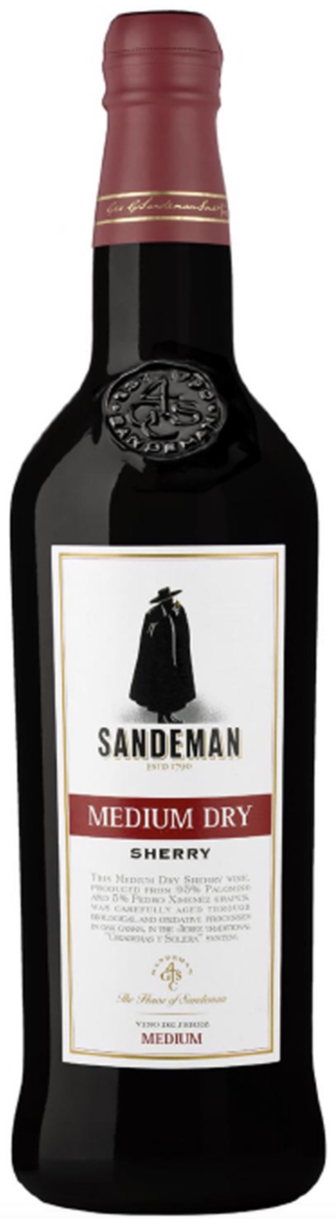 Sandeman Sherry Dry Medium 15% vol. 0,75L