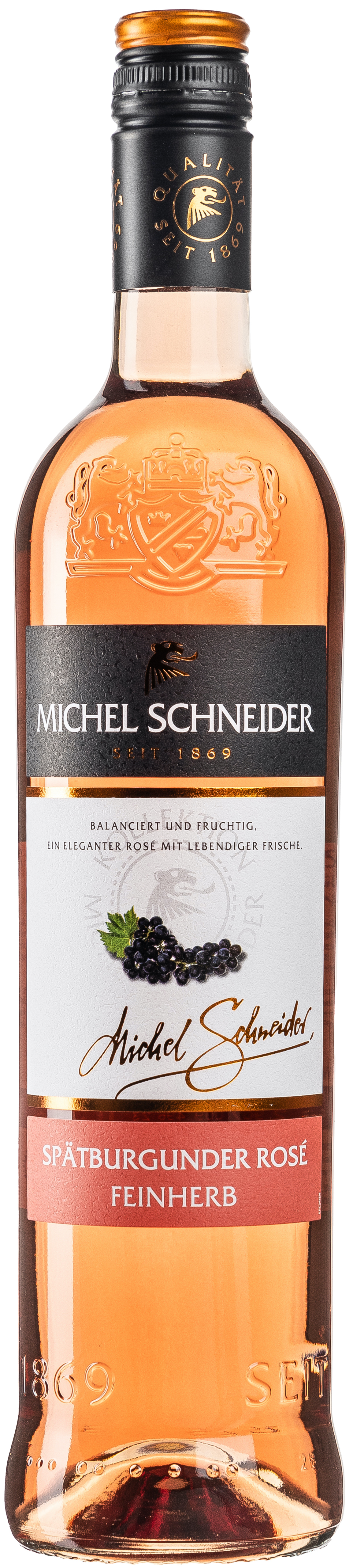 Michel Schneider Spätburgunder Rosé Feinherb 11,5 % vol. 0,75L