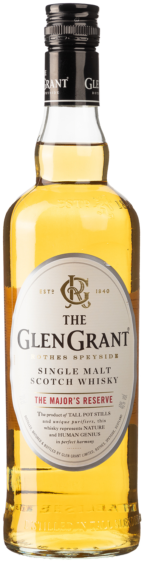 GLEN GRANT Single Malt Scotch Whisky The Mayor's Reserve 40% vol. 0,7L