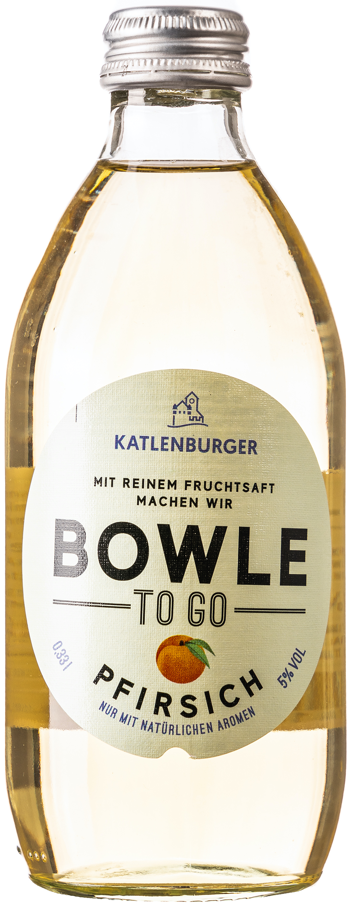 Katlenburger Bowle to go Pfirsich 5% vol. 0,33L