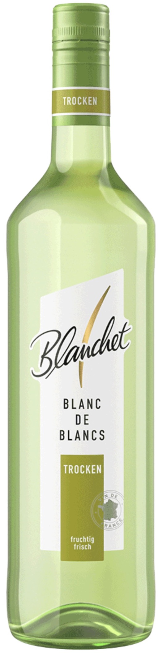 Blanchet Blanc de Blancs trocken 11,5% vol. 0,75L