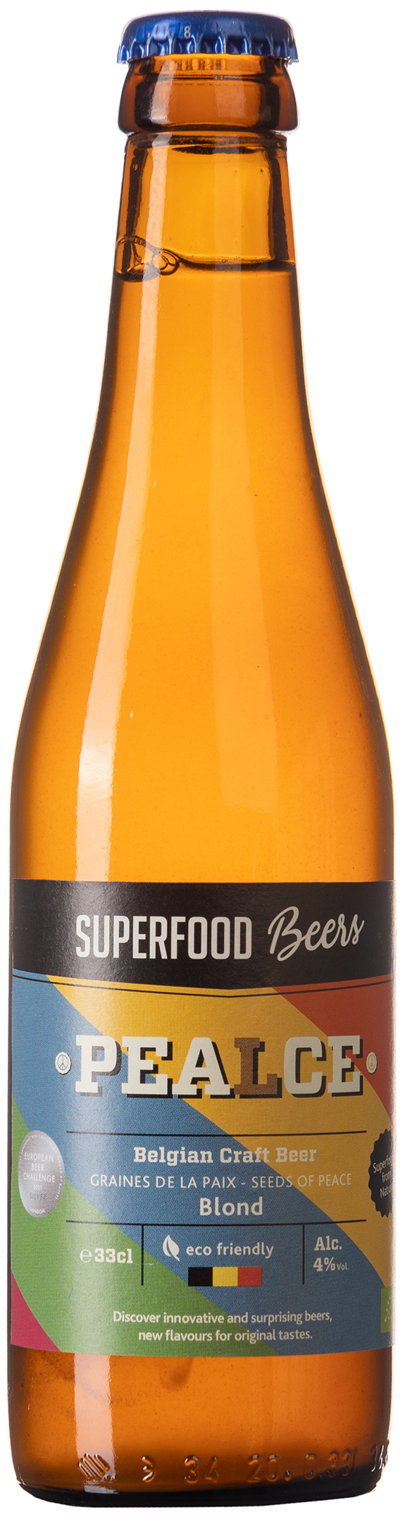 Superfood Beers Pealce Blond 4% vol. 0,33L EINWEG