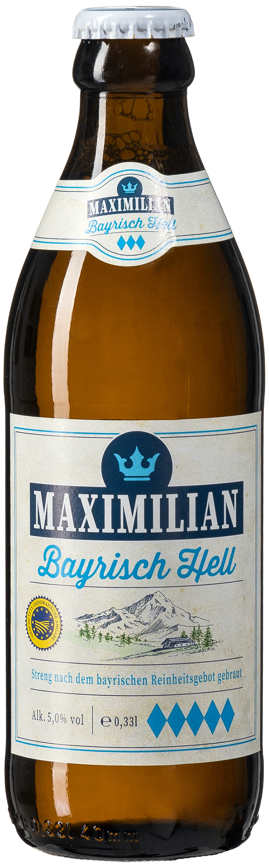 Maximilian Bayrisch hell 0,33L MEHRWEG