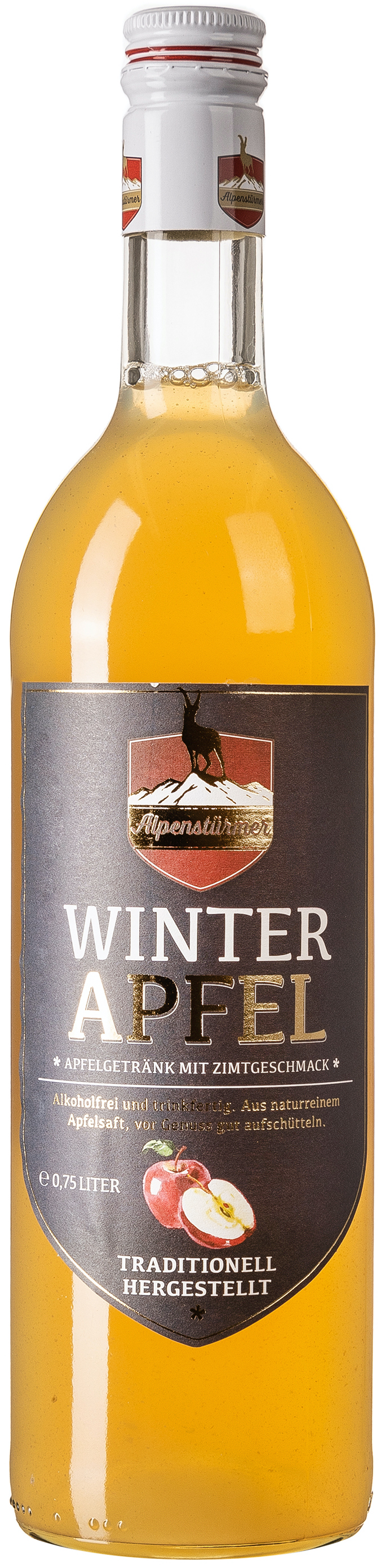 Alpenstürmer Winter Apfel Alkoholfrei 0,75L 