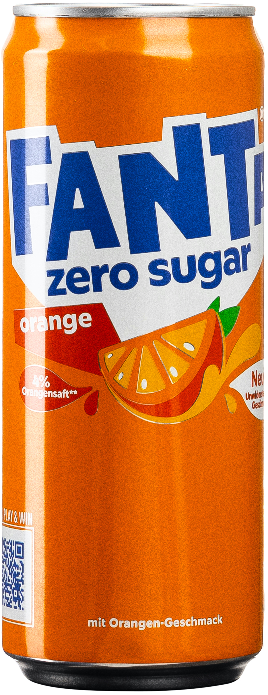Fanta Orange Zero 0,33L EINWEG