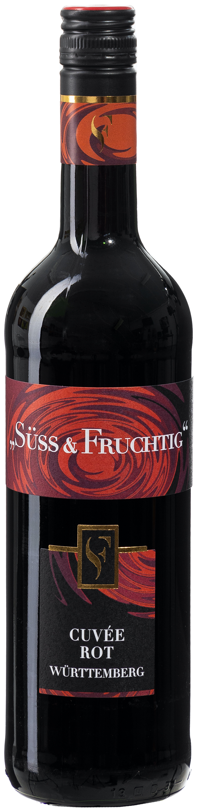 Württemberg Süss und Fruchtig Cuvée Rot 9% vol. 0,75L