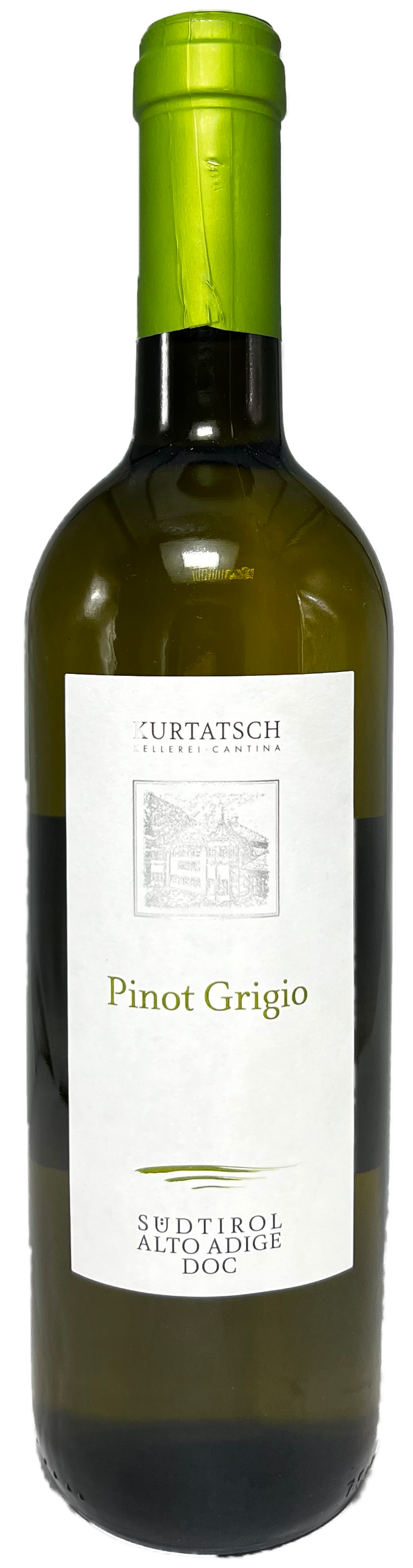 Südtirol Pinot Grigio trocken Kurtatsch 13% vol. 0,75L