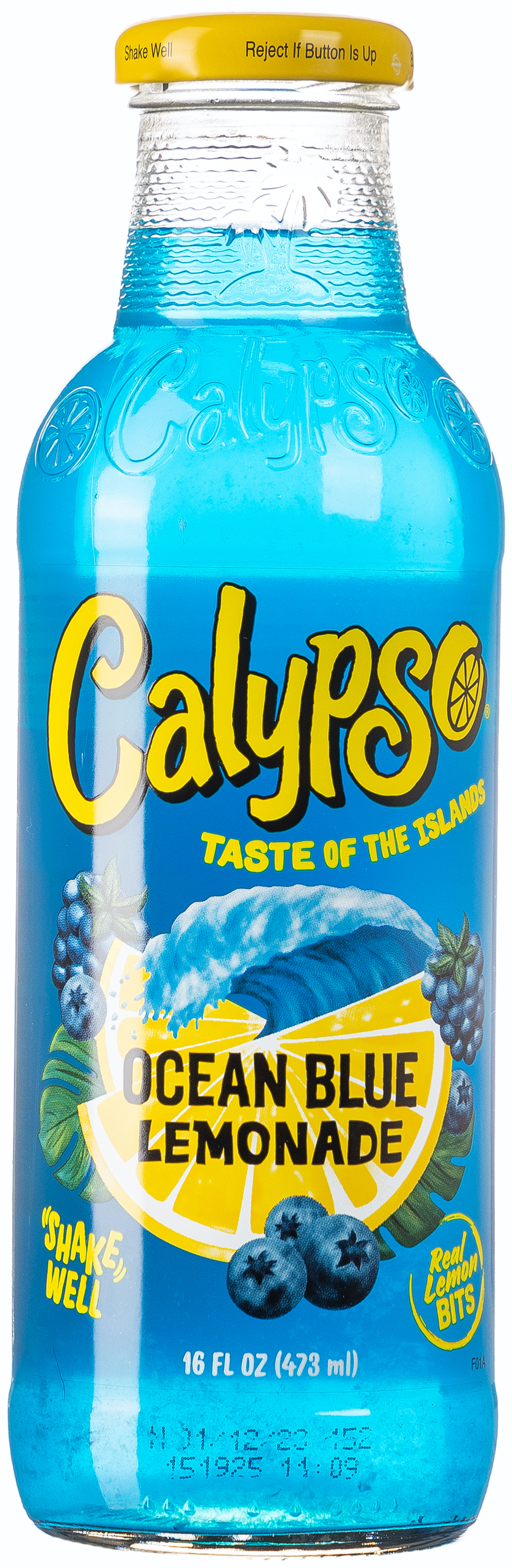 Calypso Ocean Blue Limonade 0,473L EINWEG 