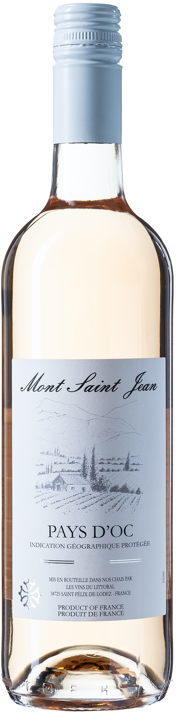 Mont Saint Jean Rosé 11% vol. 0,75L