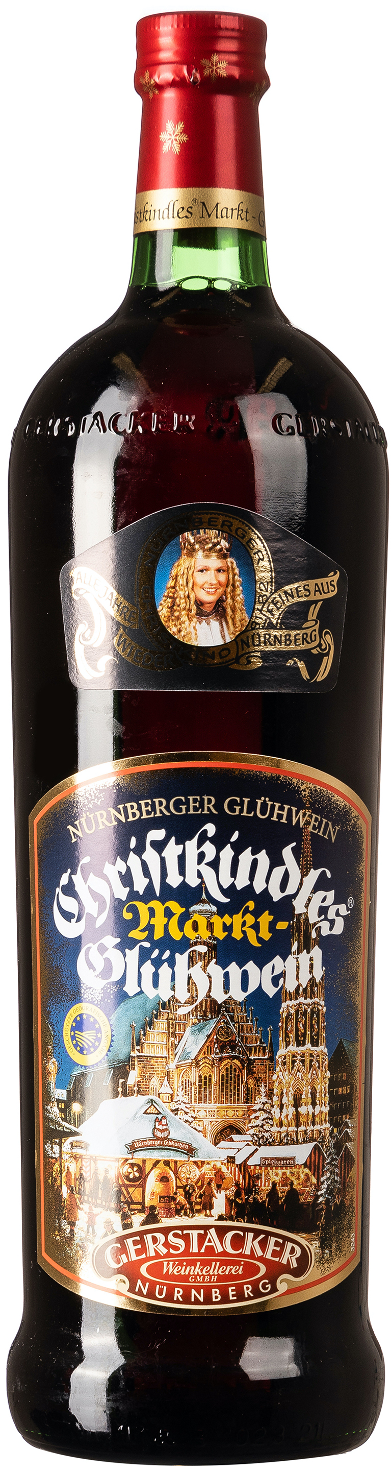 Gerstacker Nürnberger Christkindles Markt Glühwein 10% vol. 1,0L