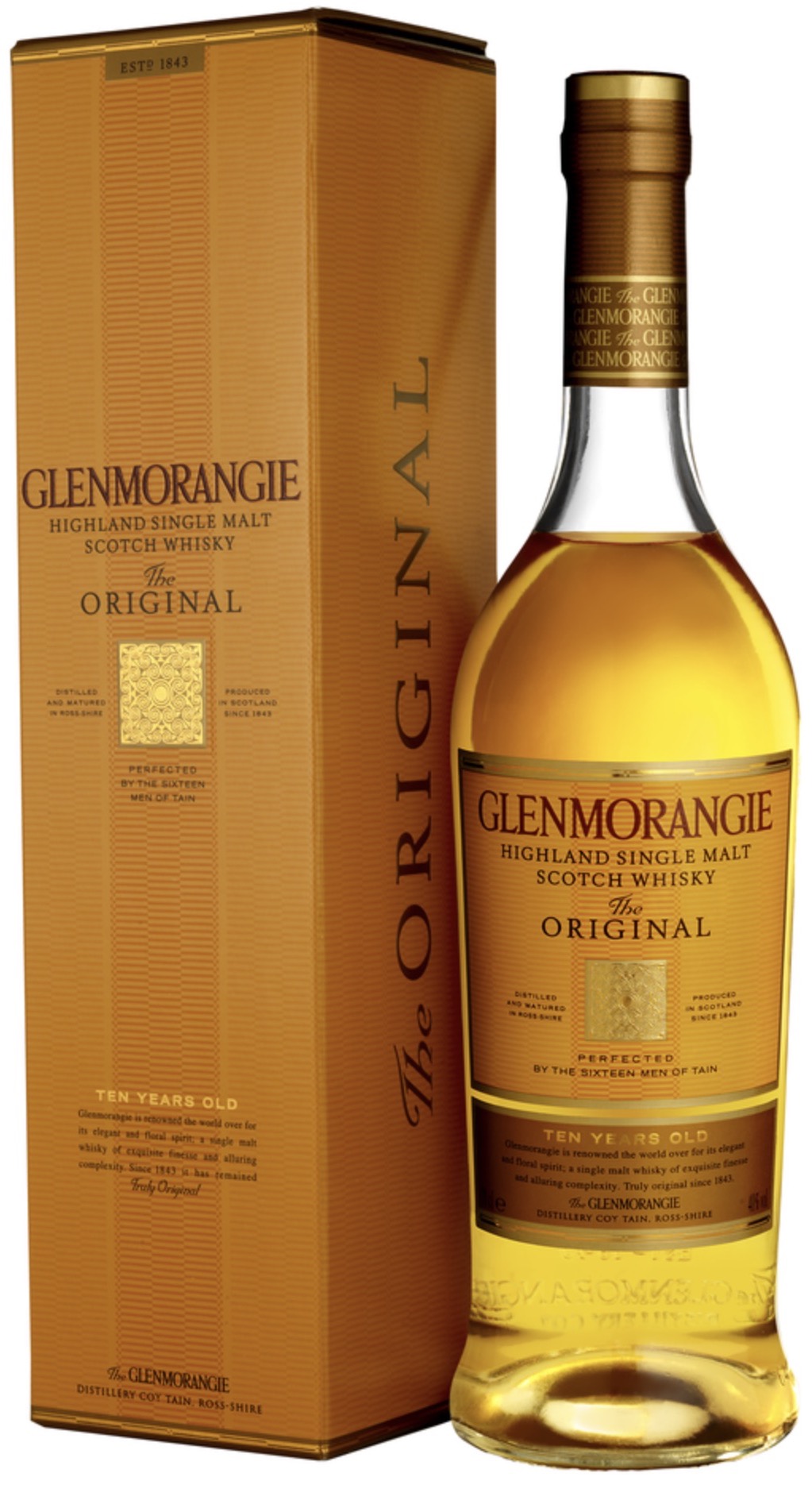 Glenmorangie Original 10 Jahre 40% vol. 0,7L