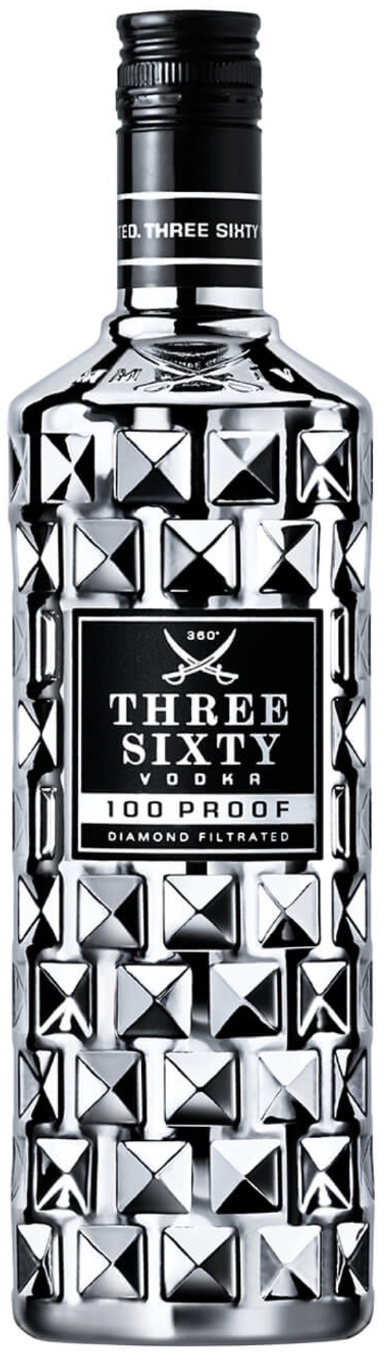 Three Sixty 100 Proof Vodka 50% vol. 0,7L