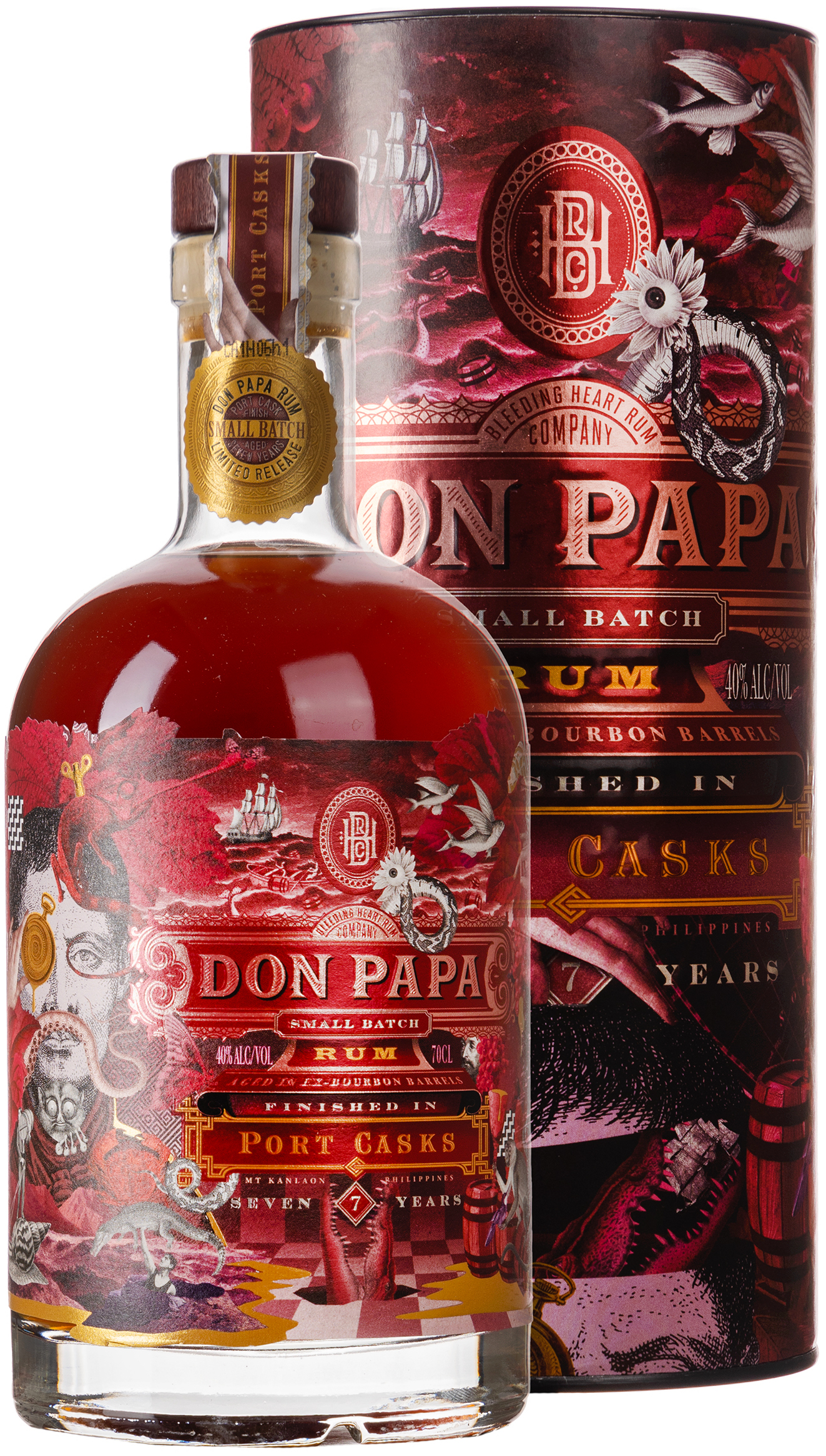Don Papa Rum 10 Jahre 43% vol. 0,7L | 4809015157046